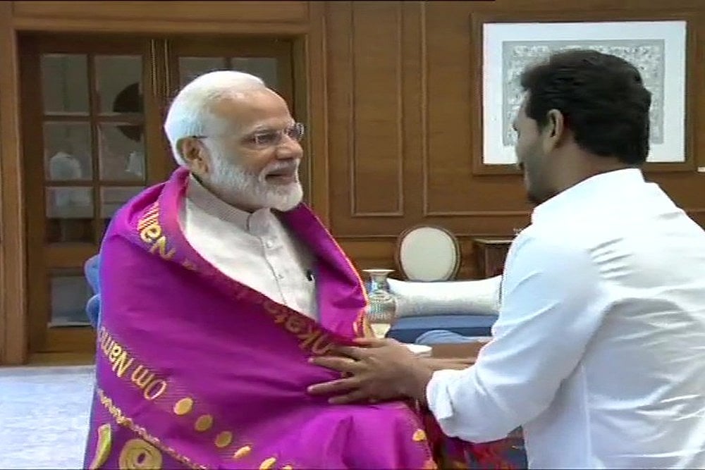 YSRCP Chief Jaganmohan Reddy Meets PM Modi, Discusses Special Category For AP