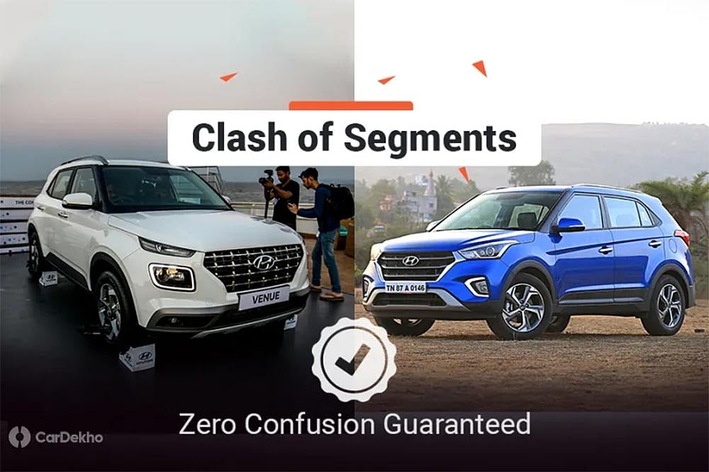 Hyundai Venue Vs Hyundai Creta: Clash Of Segments