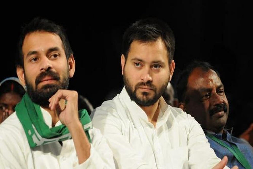 I Am With Tejashwi Like 'Krishna': Tej Pratap Yadav After Bihar Loss