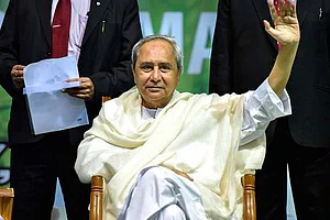 Naveen Patnaik files nomination for the Odisha assembly elections
