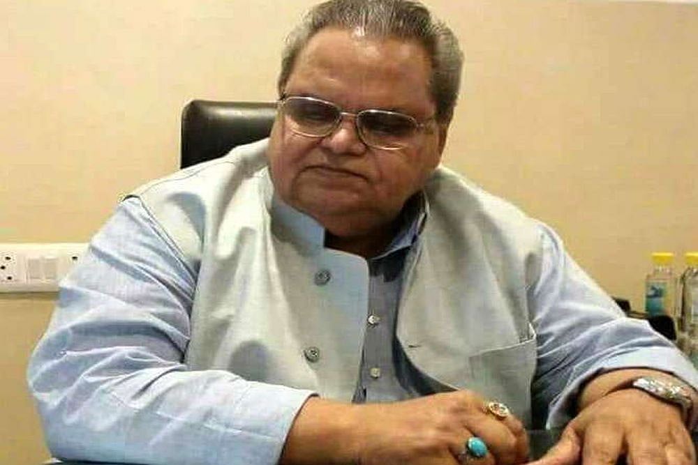 Jammu and Kashmir Governor Satya Pal Malik (file photo).