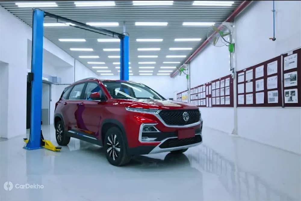 MG Hector Production Starts; Pre-Launch Bookings To Open In June