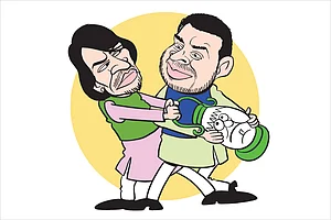 Lantern And Two Brothers