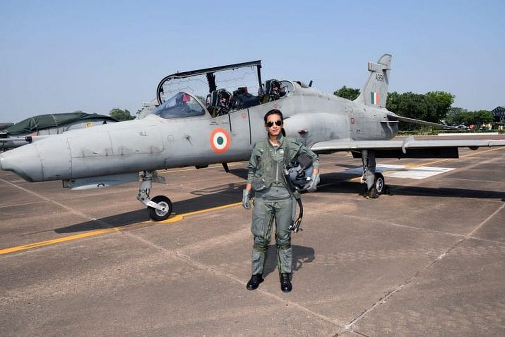 Flight Lieutenant Mohana Singh Becomes First Woman Fighter Pilot To Fly Hawk Jet