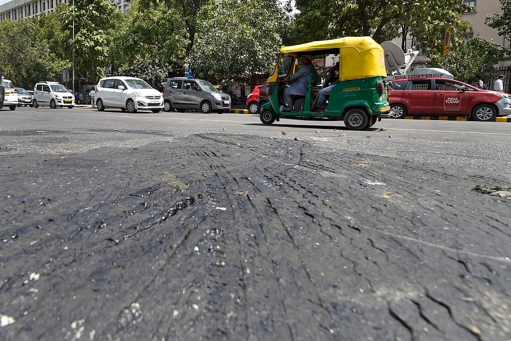 Delhi recorded its highest temperature at 48 degrees on Monday