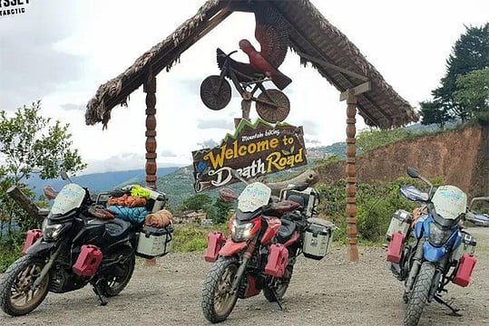Bajaj Dominar Becomes First Indian Bike To Be Ridden From The Arctic To Antarctica