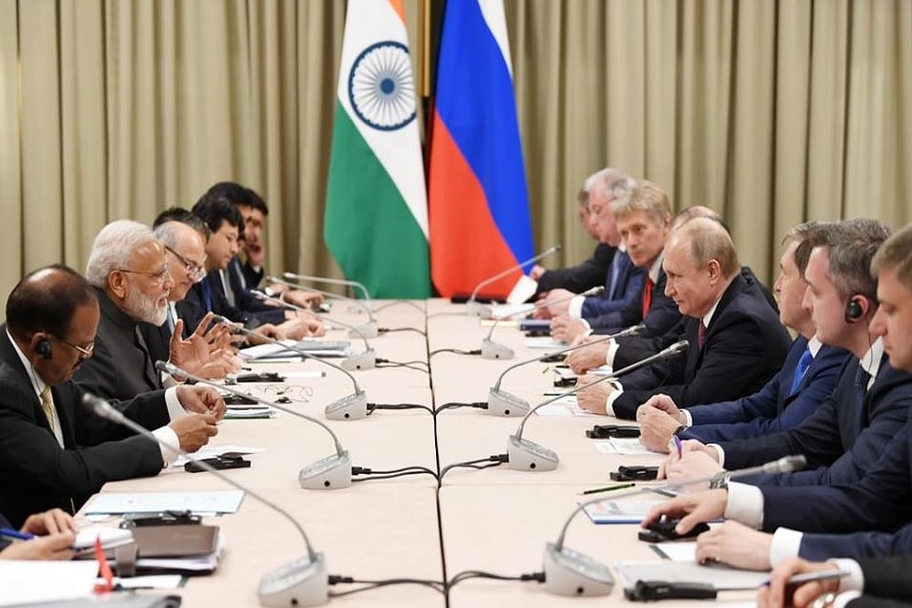 PM Modi Meets Russian President Putin At SCO Summit In Bishkek