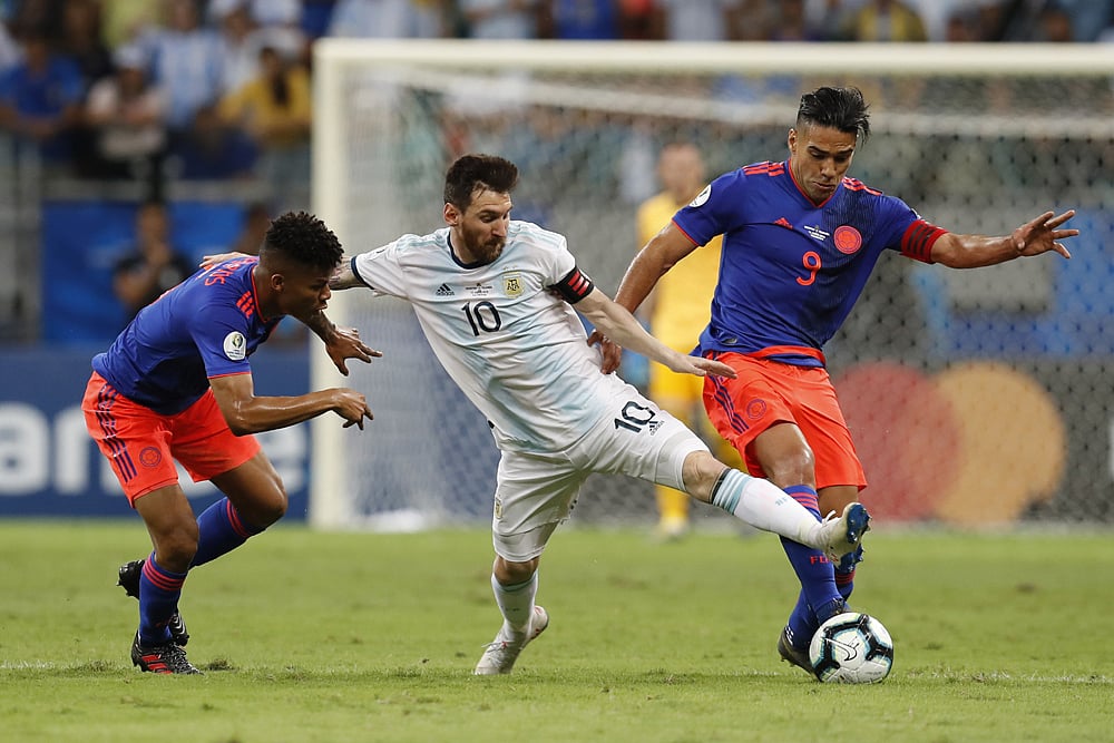 Copa America: Lionel Messi's Argentina Fall To Pressure From Colombia