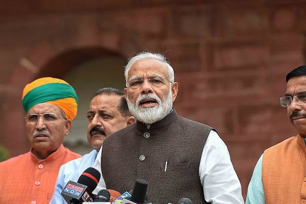 PM Modi holds roadshow in Kerala ahead of Lok Sabha Elections