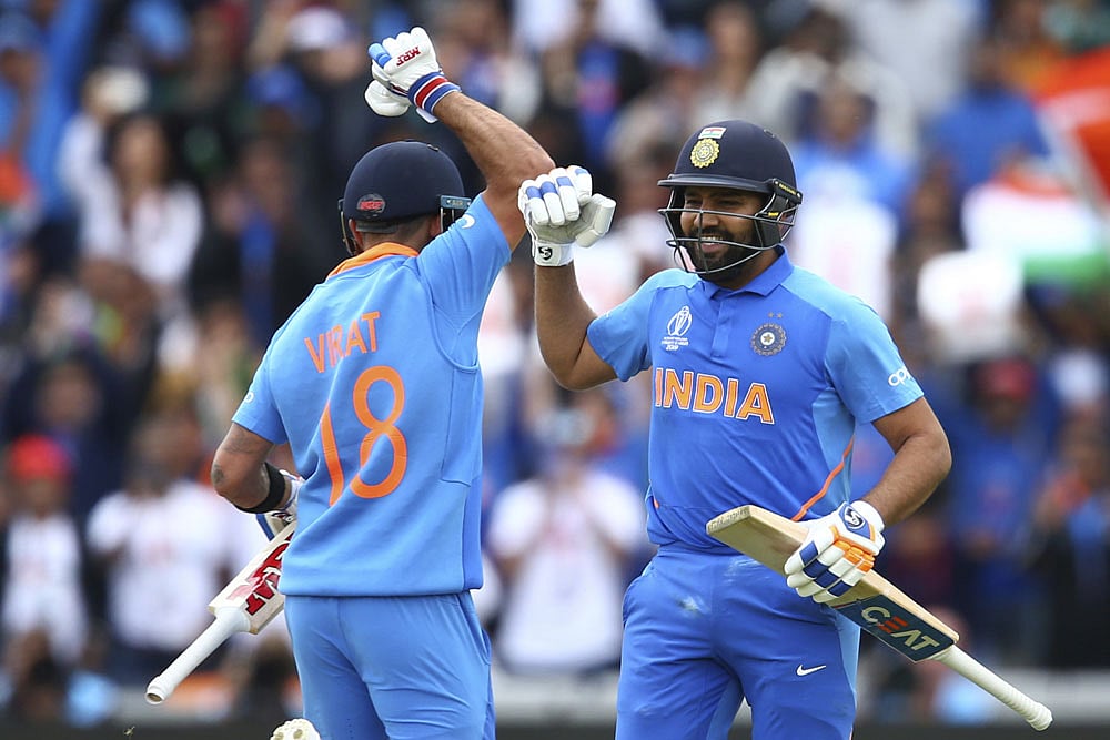India Vs Pakistan: Rohit Sharma Show Has India Fans Purring But Virat Kohli Dominates The Manchester Cheers
