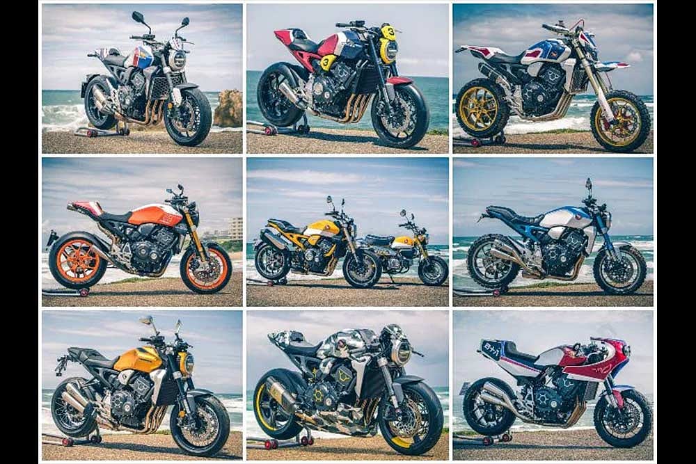 Honda Showcases A Dozen Customised CB1000Rs At 2019 Wheels And Waves