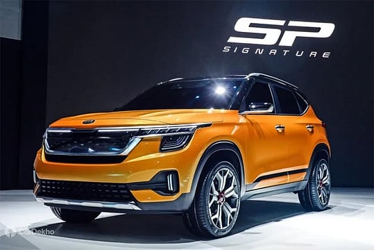 Production-Spec Kia Seltos Interiors Spied