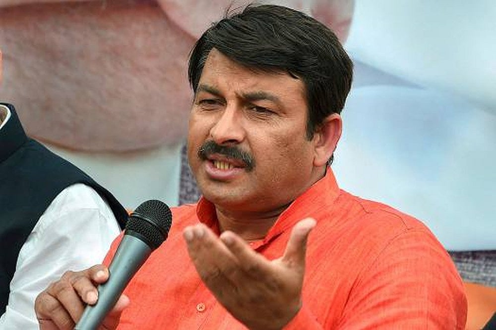 Delhi BJP chief Manoj Tiwari