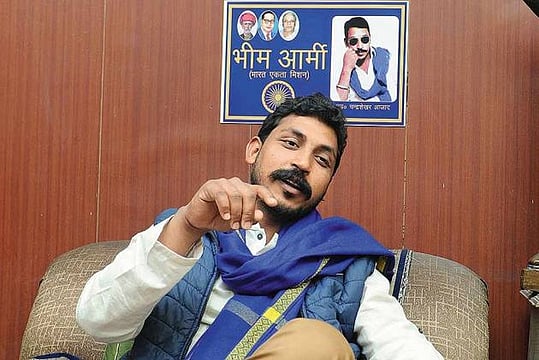 Bhim Army Chief Chandrashekar Criticises Mayawati For Breaking Alliance With SP, 'Promoting' Nepotism