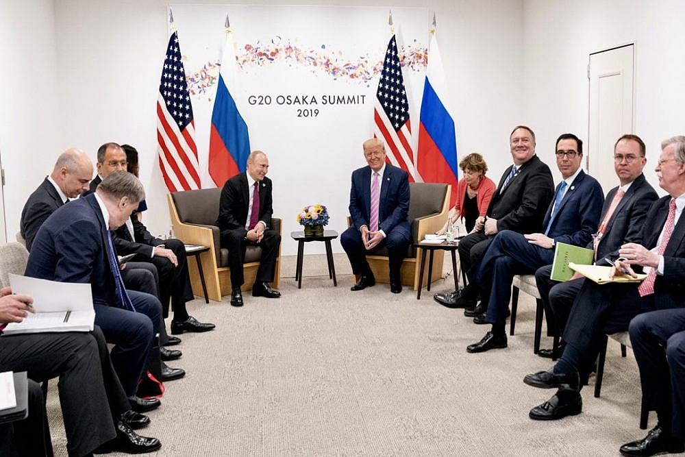 'Don't Meddle In 2020 Election, Please': Trump Jokes With Putin At G-20 Summit