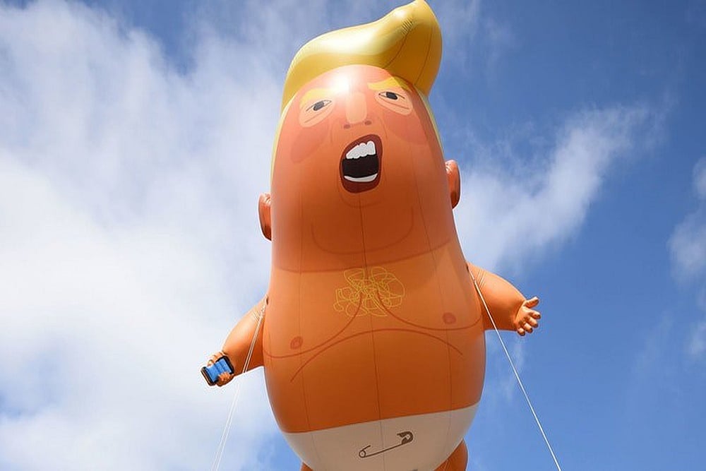 'Trump Baby Blimp' Used As Protest Symbol Against US President To Be Acquired By London Museum