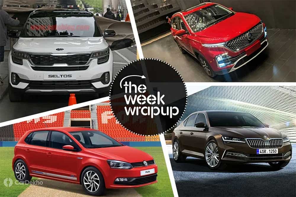 Weekly Roundup: Skoda Superb Facelift Coming Next Year, Hector Booking Details & More