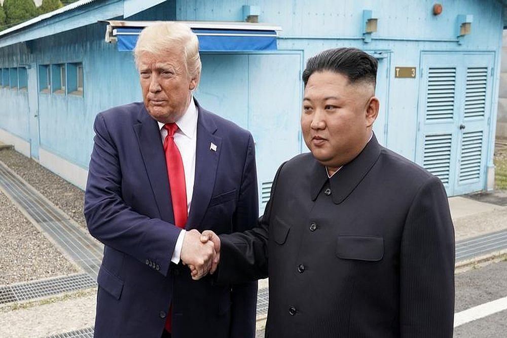 Donald Trump Shakes Hands With Kim Jong Un In Demilitarized Zone, Walks Into North Korea
