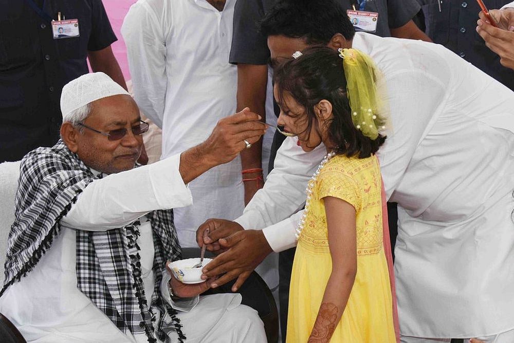 Such People Have No Religion: Nitish Kumar Hits Out At Giriraj Singh On Eid