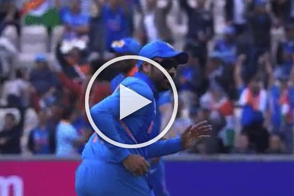 ICC Cricket World Cup 2019, IND Vs SA: This Will Make Your Day! Rohit Sharma's Celebration Of Faf Du Plessis Wicket Is Viral – WATCH