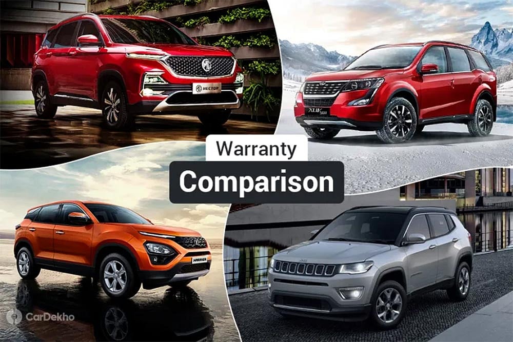 MG Hector Warranty, Maintenance Package Comparison: Better Than Harrier, Compass And XUV500?