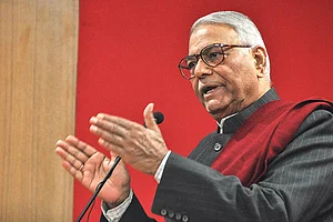Yashwant Sinha Files Nomination For Presidential Poll Alongside Opposition Leaders