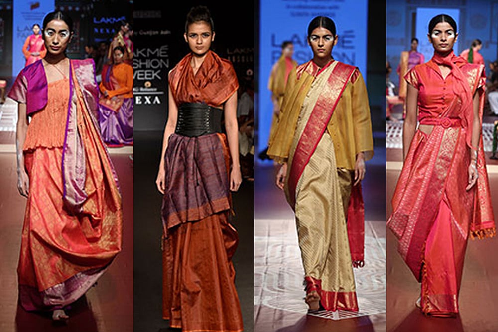 #SareeTwitter: Women Share Graceful Pictures Draped In Nine Yards