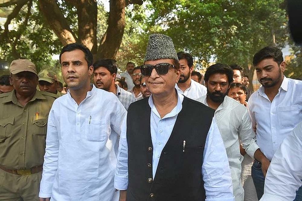 UP Government Puts Azam Khan's Name On List Of Land Mafias; Samajwadi Party Protests