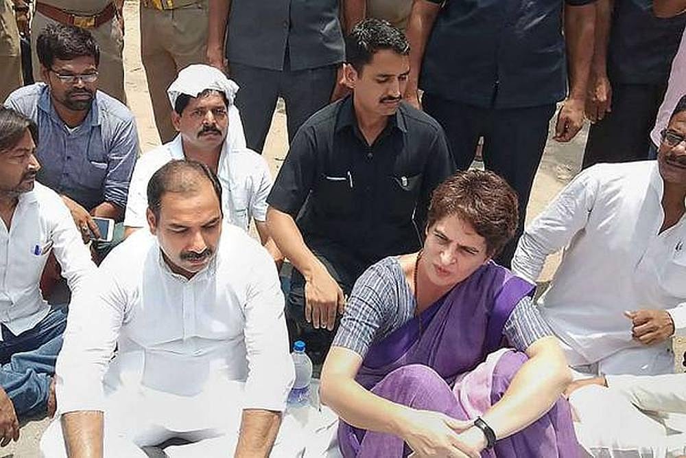 BJP Wants To 'Deport' Priyanka Gandhi, 'Jungle Raj' Prevailing In UP, Alleges Congress
