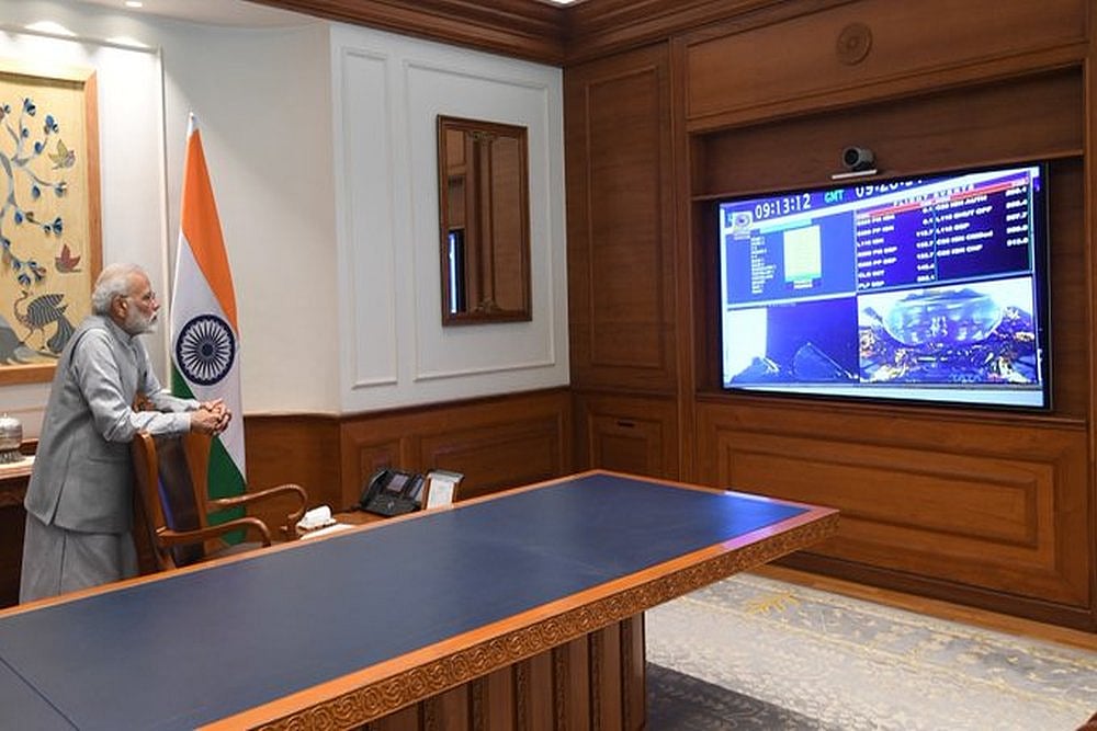 'India At Heart, India In Spirit,' Says PM Narendra Modi On Chandrayaan-2 Launch