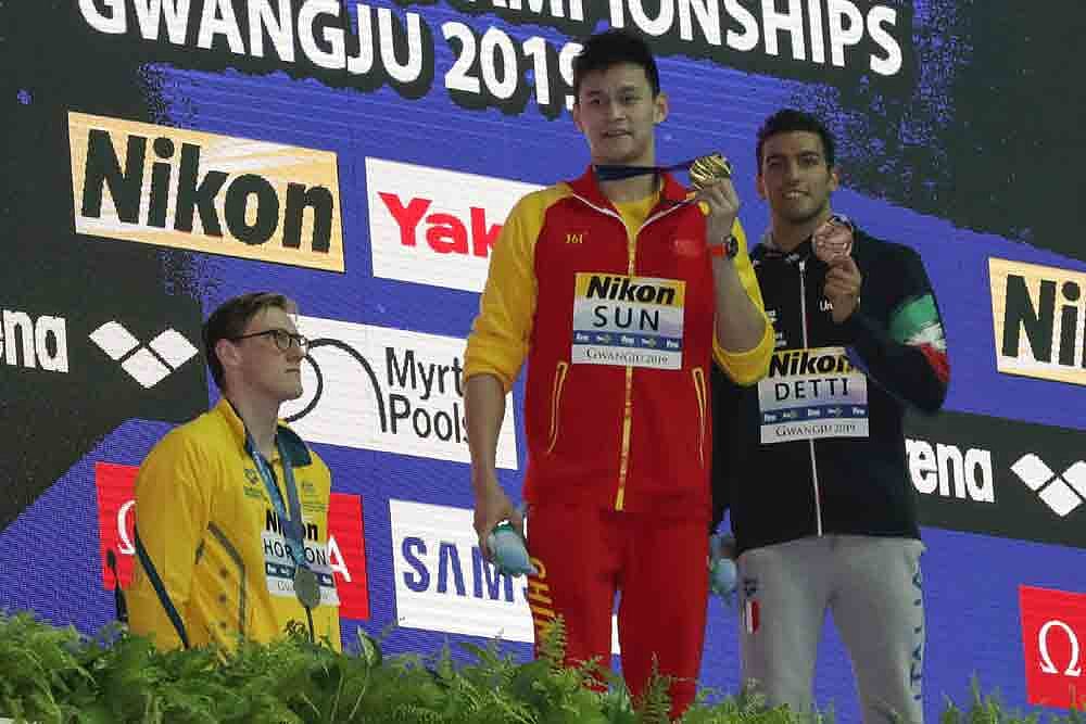 Rival Swimmers 'Don't Trust' China's Sun Yang As Doping Row Boils Over