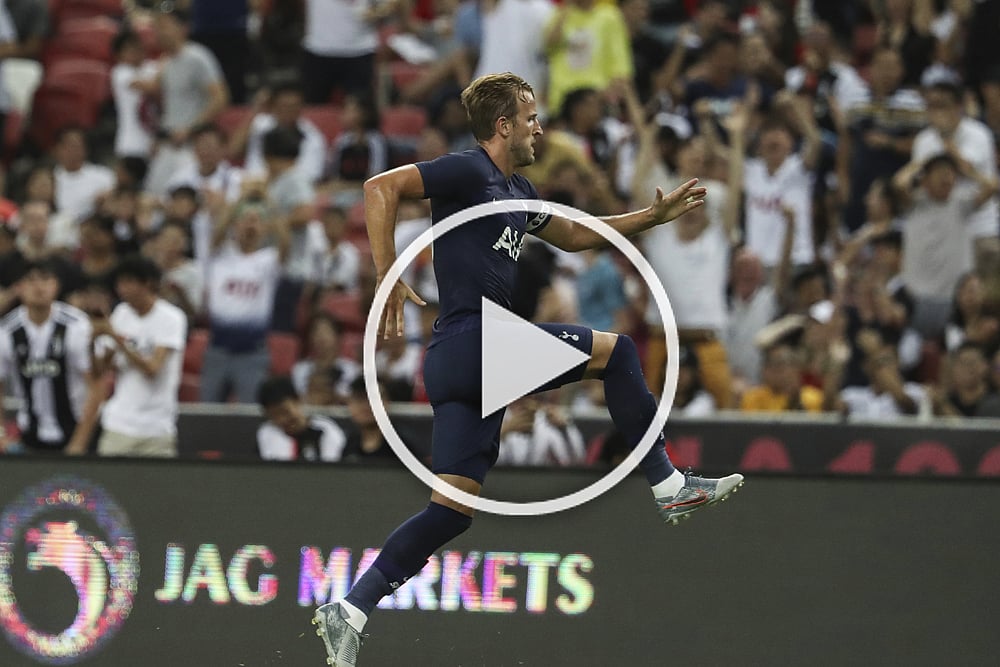 WATCH: Harry Kane Scores Winner From Halfway Line, Tottenham Hotspur Edge Past Juventus