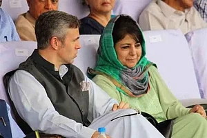 NCs Omar Abdullah and PDPs Mehbooba Mufti