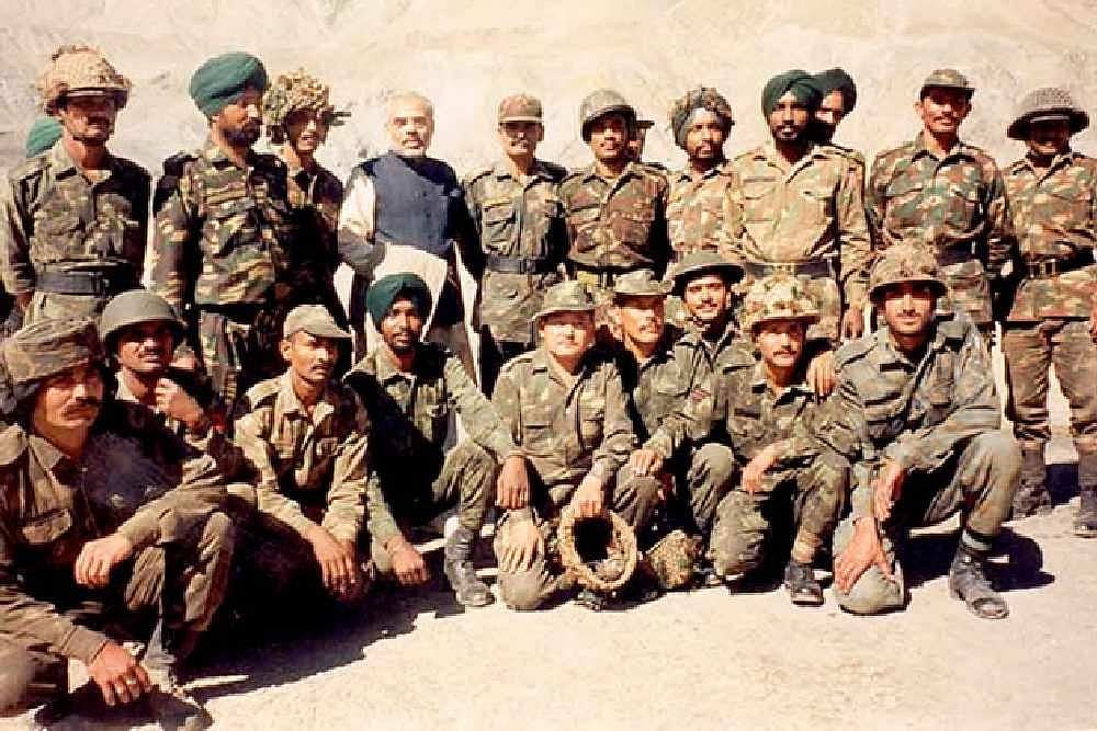 On Vijay Diwas, PM Modi Shares Photos Of 'Unforgettable' Time Spent With Jawans