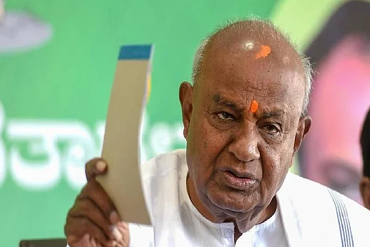 Karnataka: Deve Gowda Rules Out JDS' Support To BJP Govt