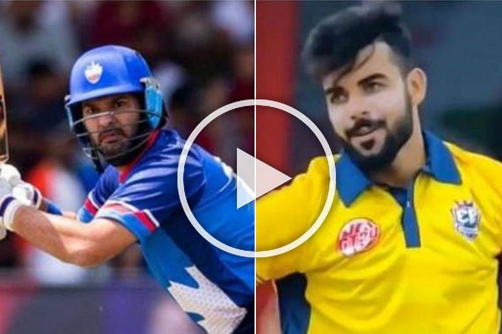 Vintage Yuvraj Singh Punishes Pakistan's Shadab Khan In Global T20 Canada -- WATCH
