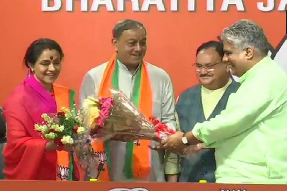 Day After Quitting Congress, Sanjay Sinh Joins BJP