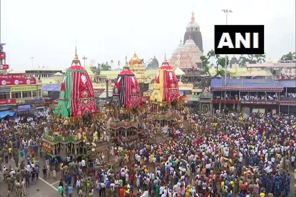 Thousands Witness Lord Jagannath’s 'Nabajaubana'