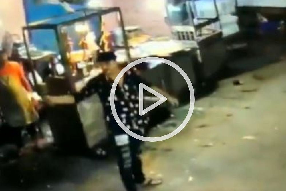 WATCH | Man Seen Brandishing Sword, Threatening Shopkeepers In Delhi's Welcome