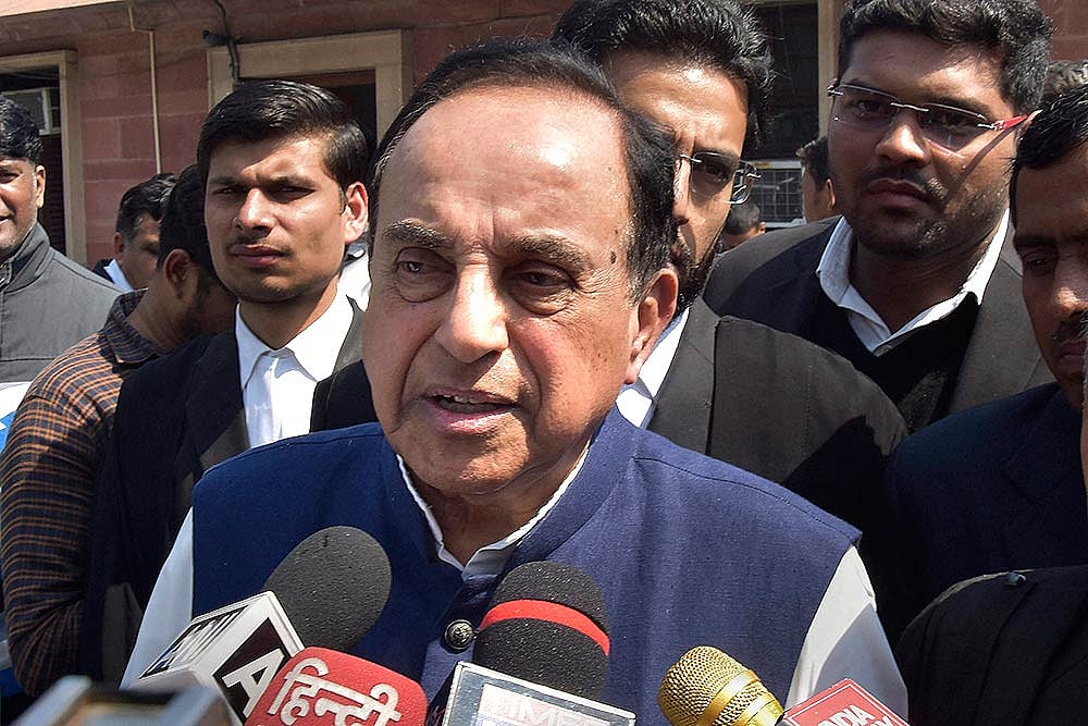 Rahul Gandhi Takes Cocaine, Says BJP MP Subramanian Swamy