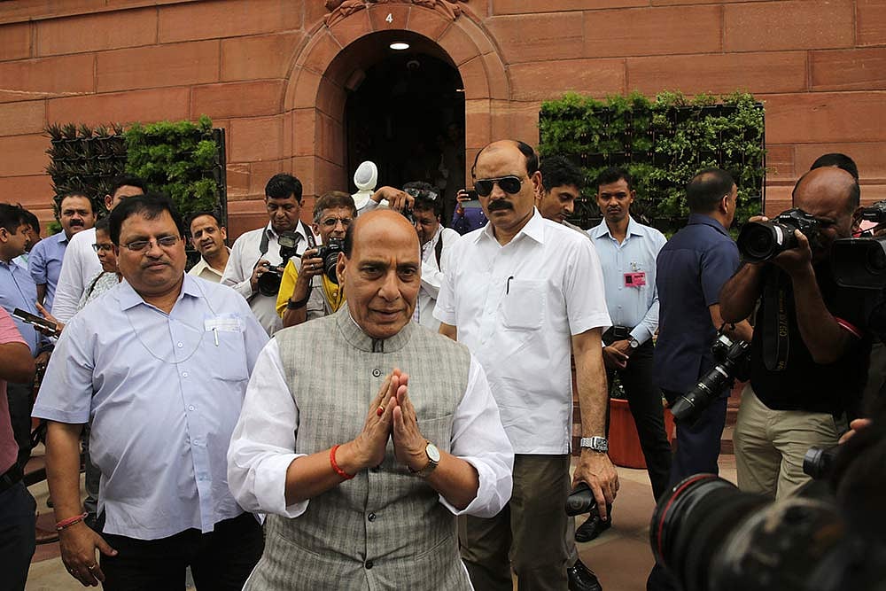 'Rahul Gandhi Started Trend Of Resignation In Congress; We Have Nothing To Do With Karnataka Crisis': Rajnath Singh