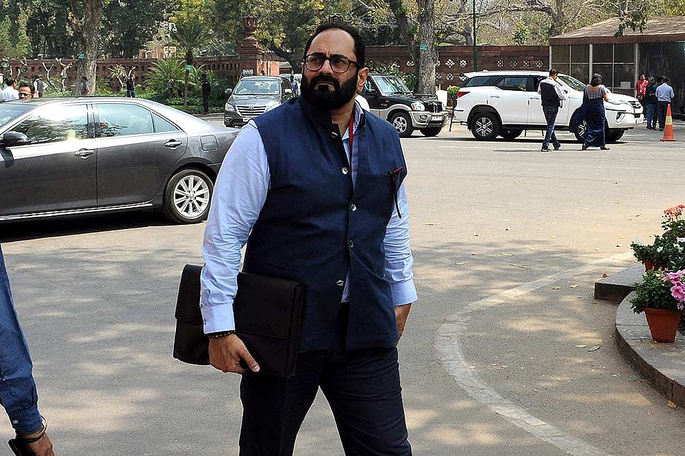 Don't Blame BJP, Aircraft For Problems In Your 'Corrupt Alliance': Rajeev Chandrasekhar To Karnataka Dy CM