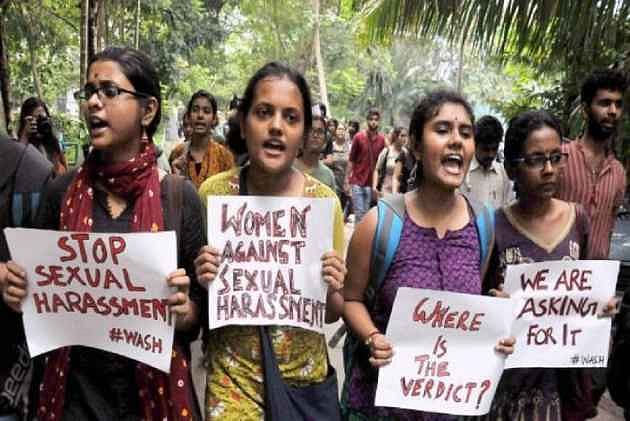 Representative image: Women protesting against sexual harassment