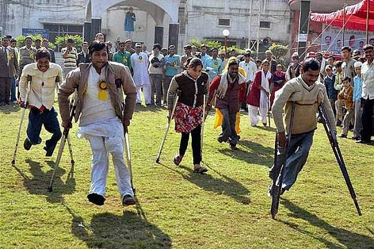 Specially-Abled Man In Madhya Pradesh Becomes Inspiration To Youth, Others Like Him