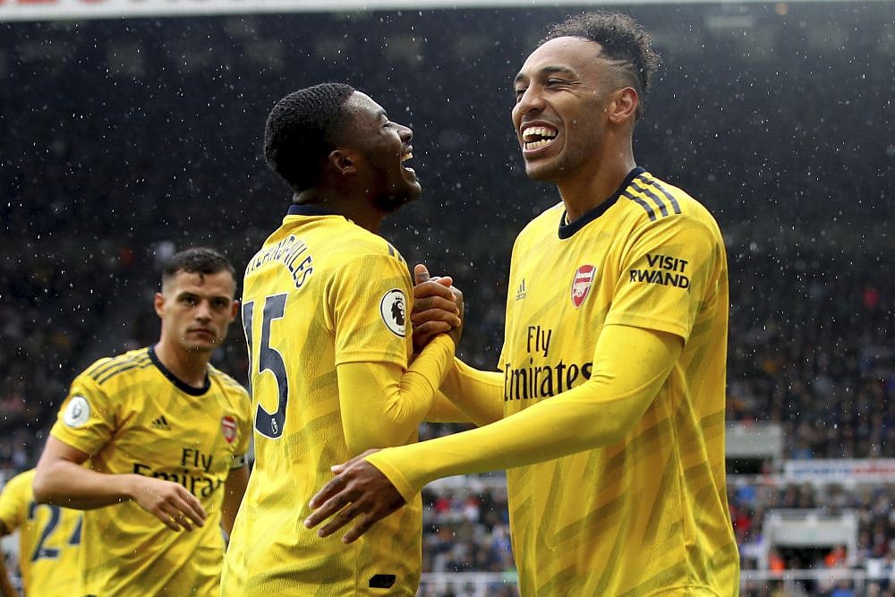Premier League: Pierre-Emerick Aubameyang Shines As Arsenal Edge Past Newcastle United