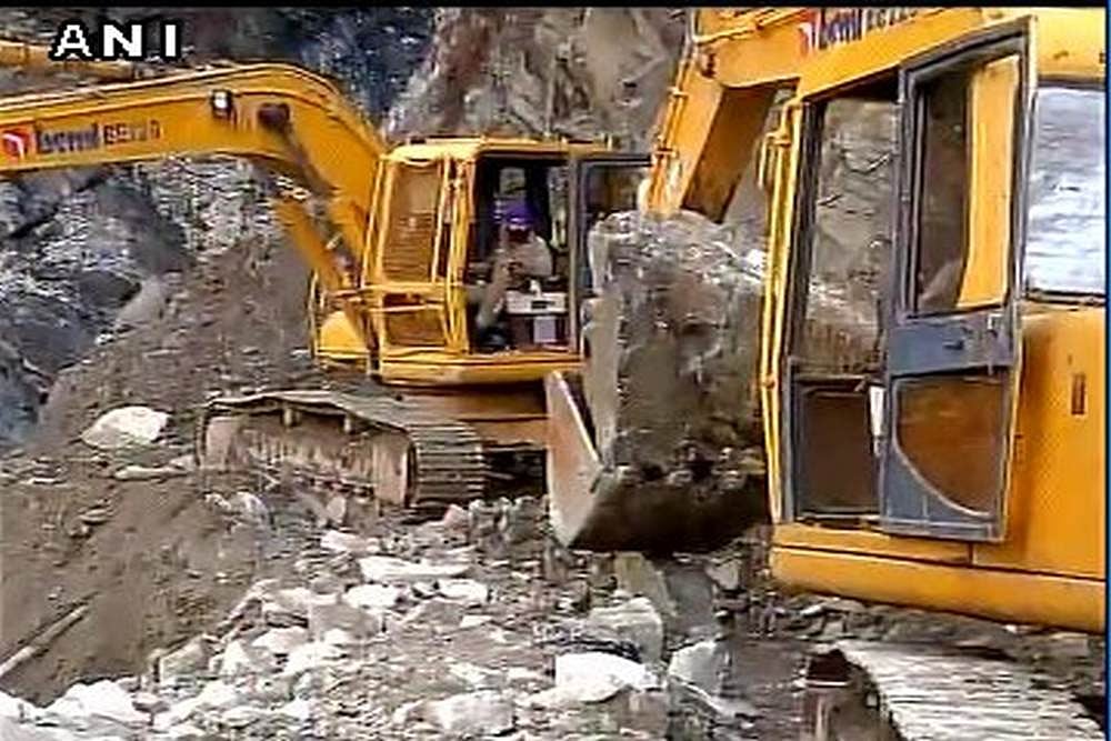 Uttarakhand: One Buried Alive, Five Trapped In Rubble As Landslides Hit Chamoli