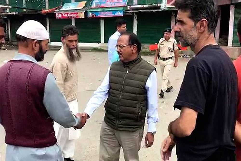 NSA Ajit Doval Returns To Delhi After 11 Days In Kashmir Valley