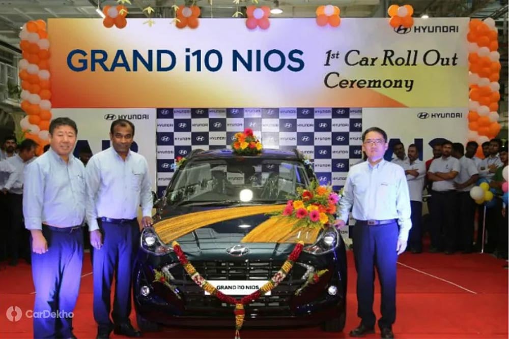 First Hyundai Grand i10 Nios Rolled Out Ahead Of Launch