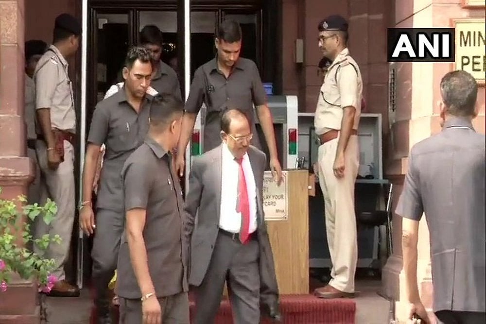 NSA Ajit Doval Meets Amit Shah To Discuss Kashmir Situation