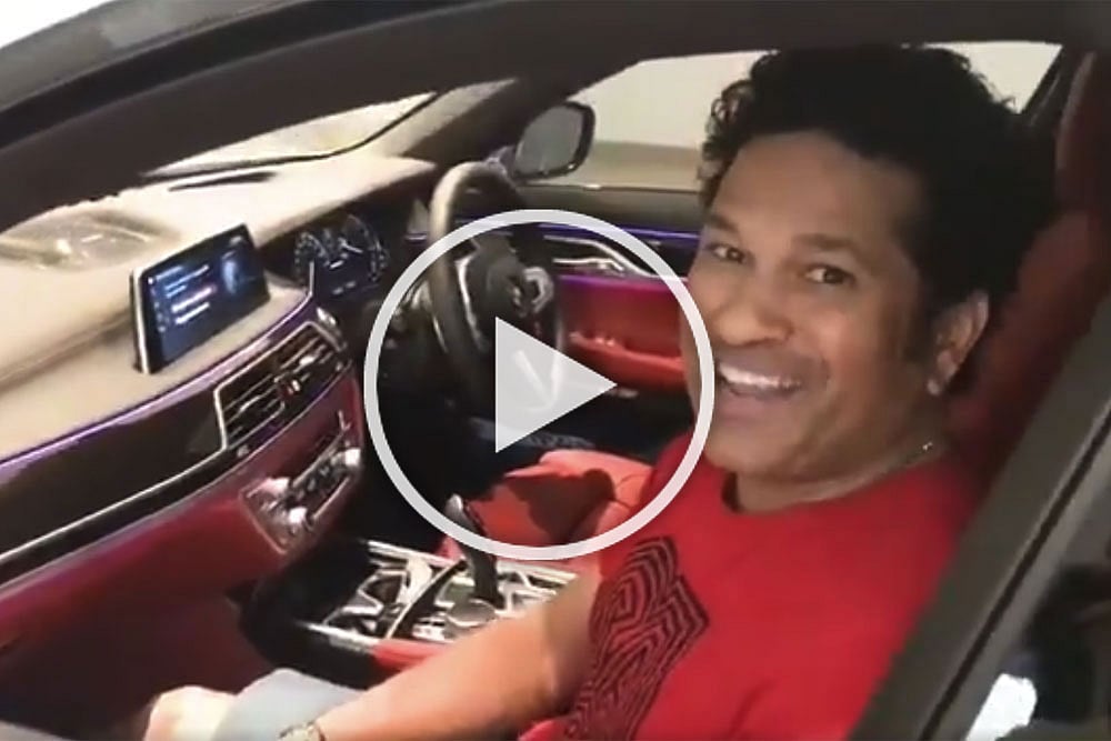 WATCH: Batting Great Sachin Tendulkar Invokes Anil Kapoor's Mr India In Viral Video